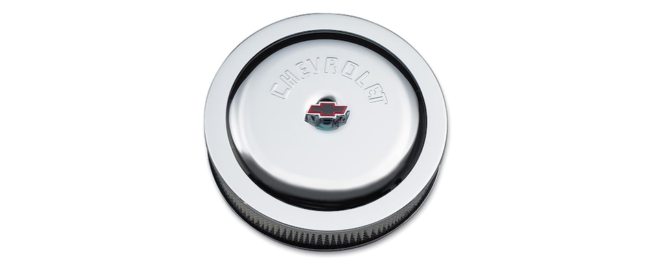 Filtro de aire de diseño de alto desempeño con el logo Chevrolet serie LS/LT/LSX Chevrolet Performance, N.° de parte 12342080