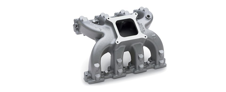 Chevrolet Performance LSX And CT Single-Plane Standard Deck 4-BBL Manifold Part No. 19257854