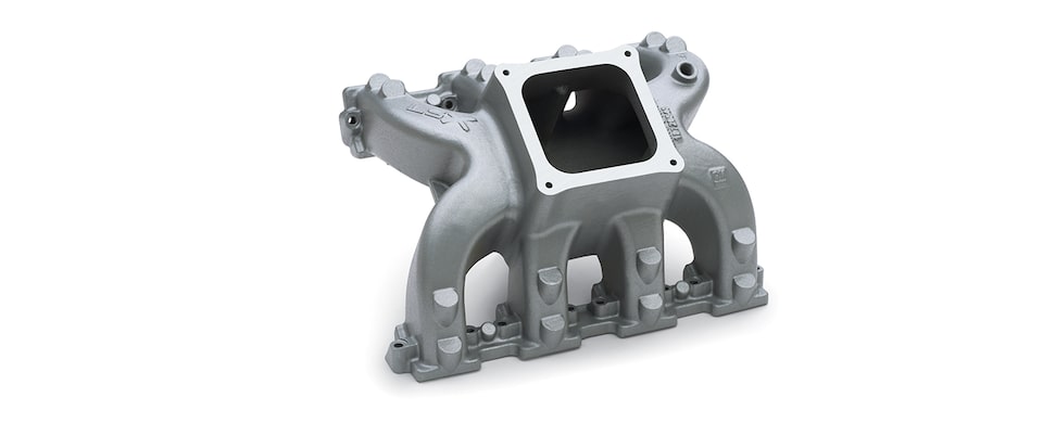 Chevrolet Performance LSX And DR Single-Plane Standard Deck 4-BBL Manifold Part No. 19257851