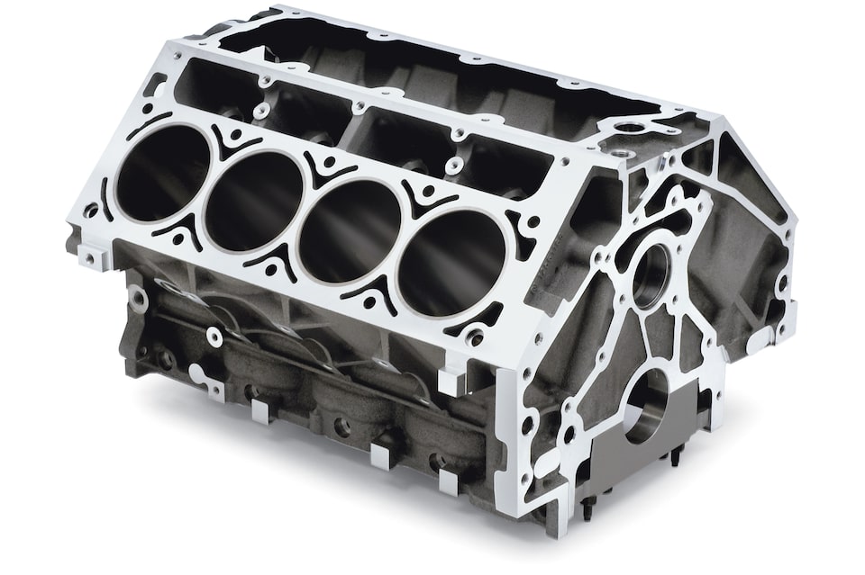 Bloques de cilindros de producción LS, LT Y LSX de Chevrolet Performance