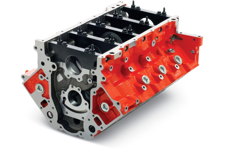 Bloque LSX Bowtie de Chevrolet Performance
