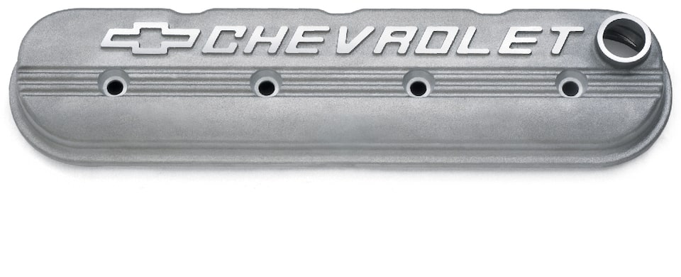 Chevrolet Performance LS Center-Bolt Competition Valve Cover (with breather hole) Part No. 25534398