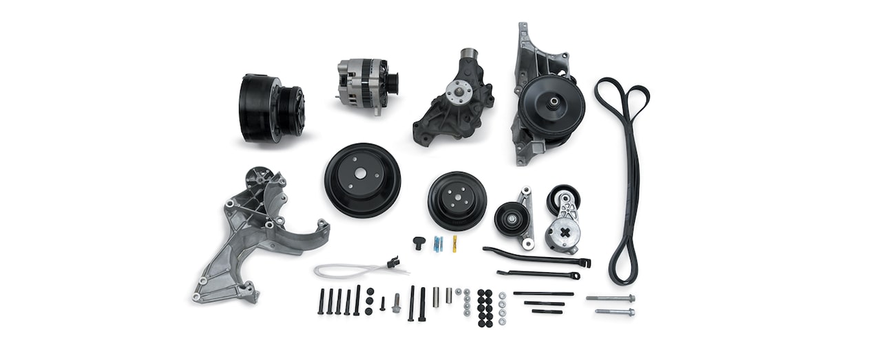 SmallBlock Engine Accessory Drive Systems Chevrolet Performance
