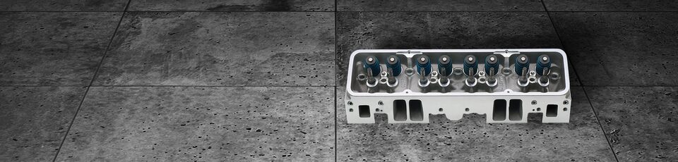 Culatas de motor de bloque pequeño Chevy Performance