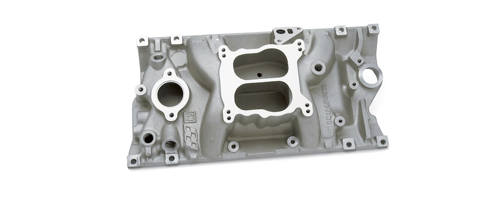Chevrolet Performance Small-Block High Rise Intake Manifold  With Oval Port Part No. 12496820