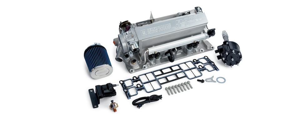 Chevrolet Performance Small-Block Ram Jet Fuel Injection Manifold Kit Part No. 12498032