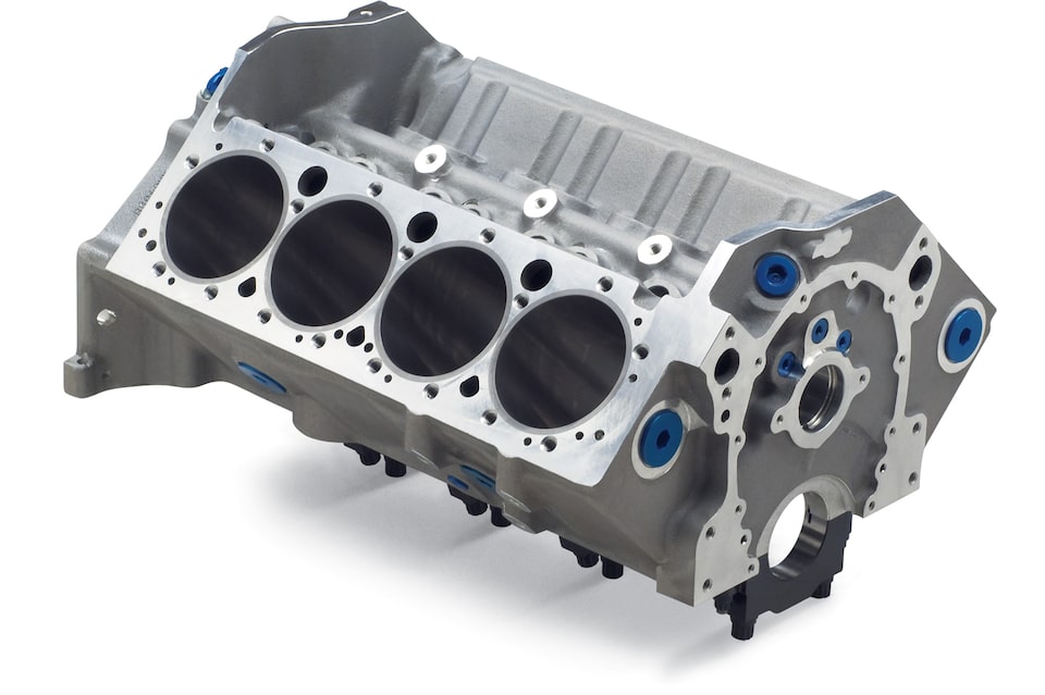 Bloques de aluminio para carreras de Chevrolet Performance