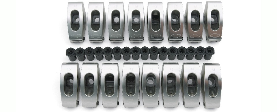 Chevrolet Performance Small Block 1.5:1 Ratio Roller Rocker Arm Set Part No. 19210728