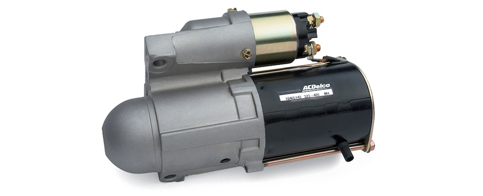 Chevrolet Performance Small Block Remanufactured Lightweight Starter Part No. 10465143