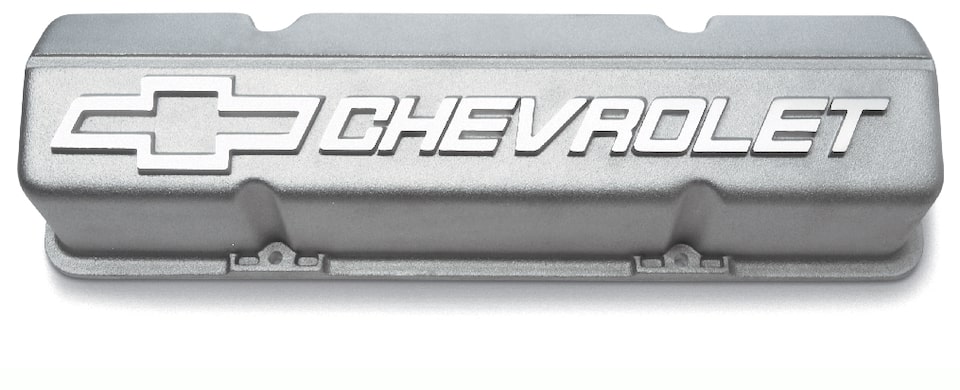 Chevrolet Performance Small-Block Tall Aluminum Valve Covers Part No. 10185064