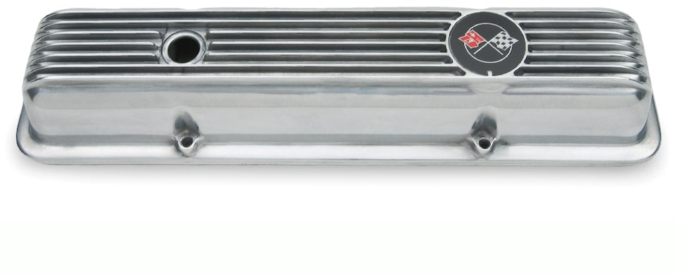 Chevrolet Performance Small-Block Mid-Year 1970-1977 Corvette Valve Covers With No Cap Part No. 474208