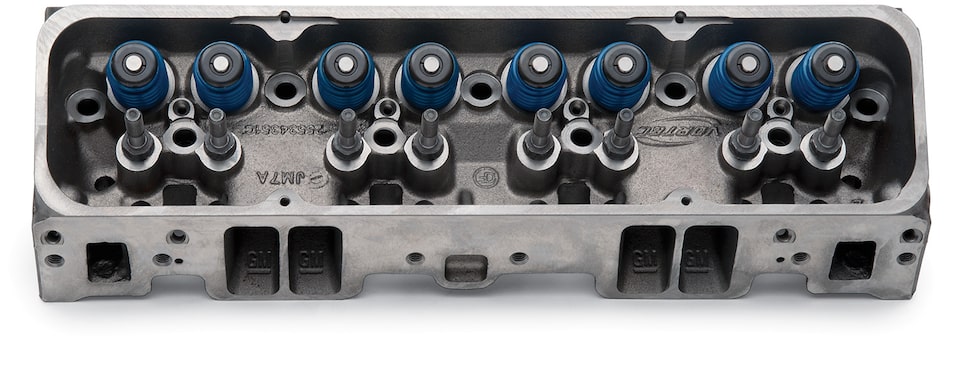 Ensamble de culata Vortec Bowtie para bloque pequeño