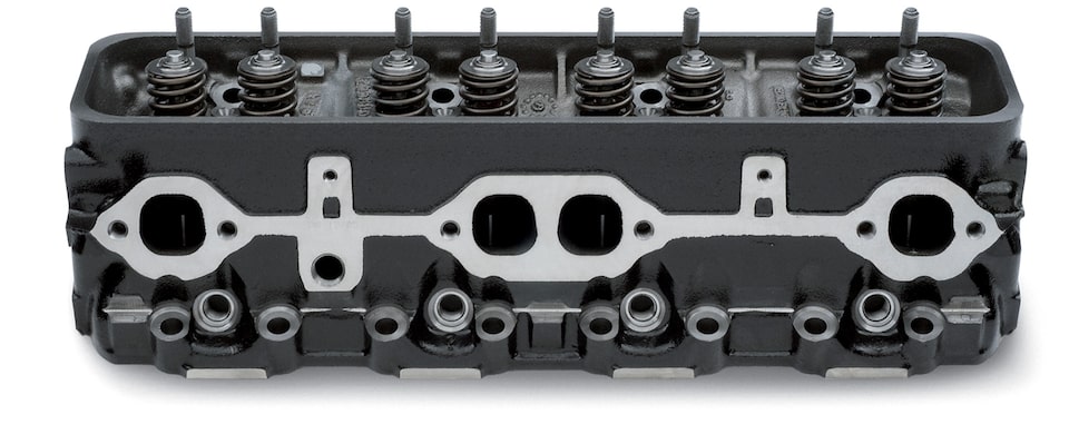 Cast-Iron Vortec Cylinder Head Assembly Chevy Performance