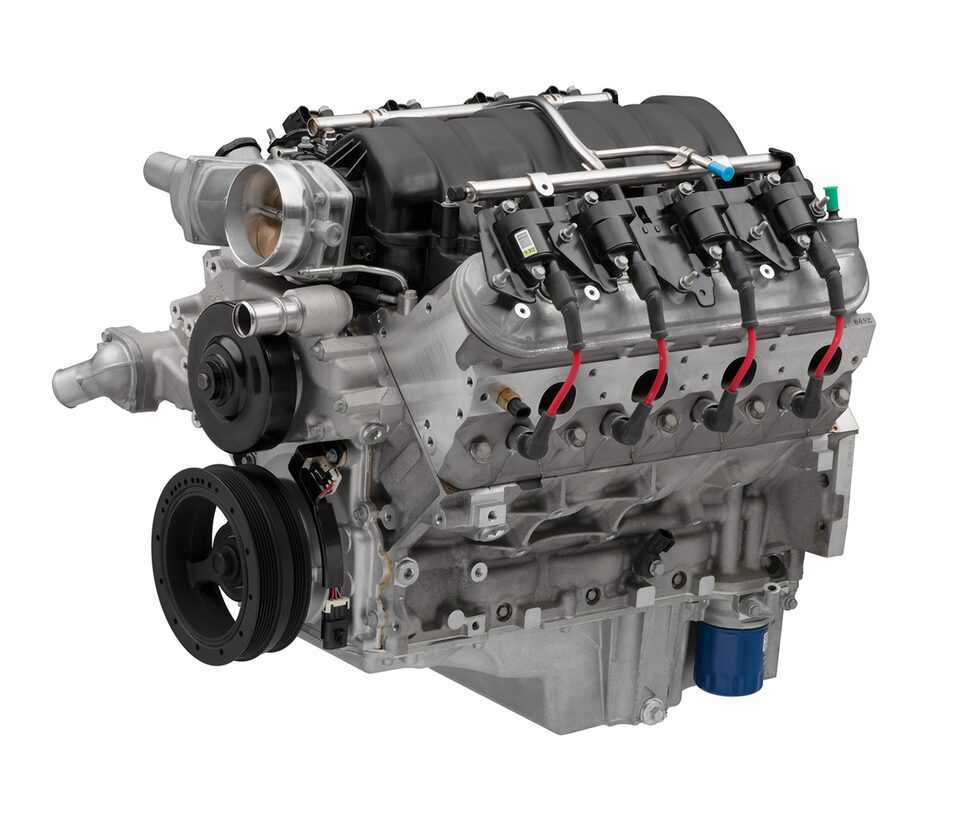 Especificaciones del motor armado L5427-570 LS Chevrolet Performance