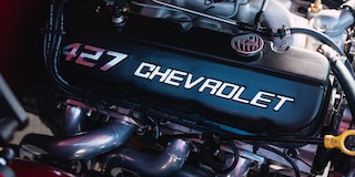 Close Up View of a 427 Chevrolet Engine