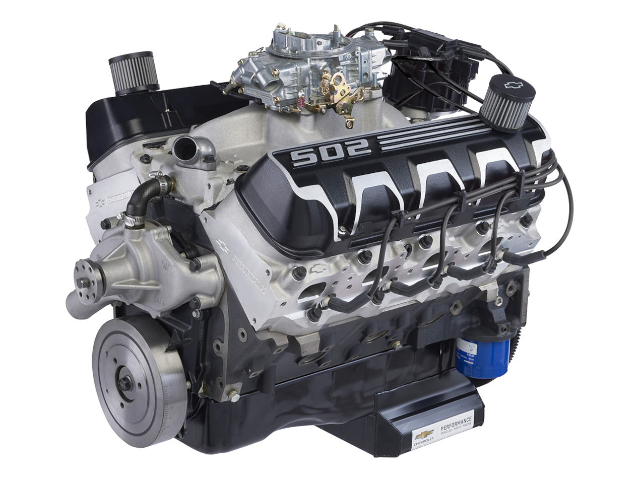 Motor armado con piezas Chevrolet Performance SP502/605