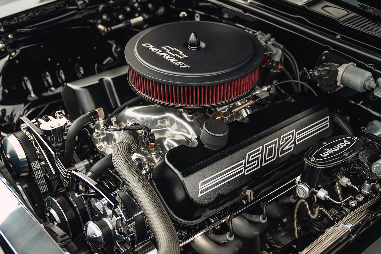 Motor de Chevrolet Corvette