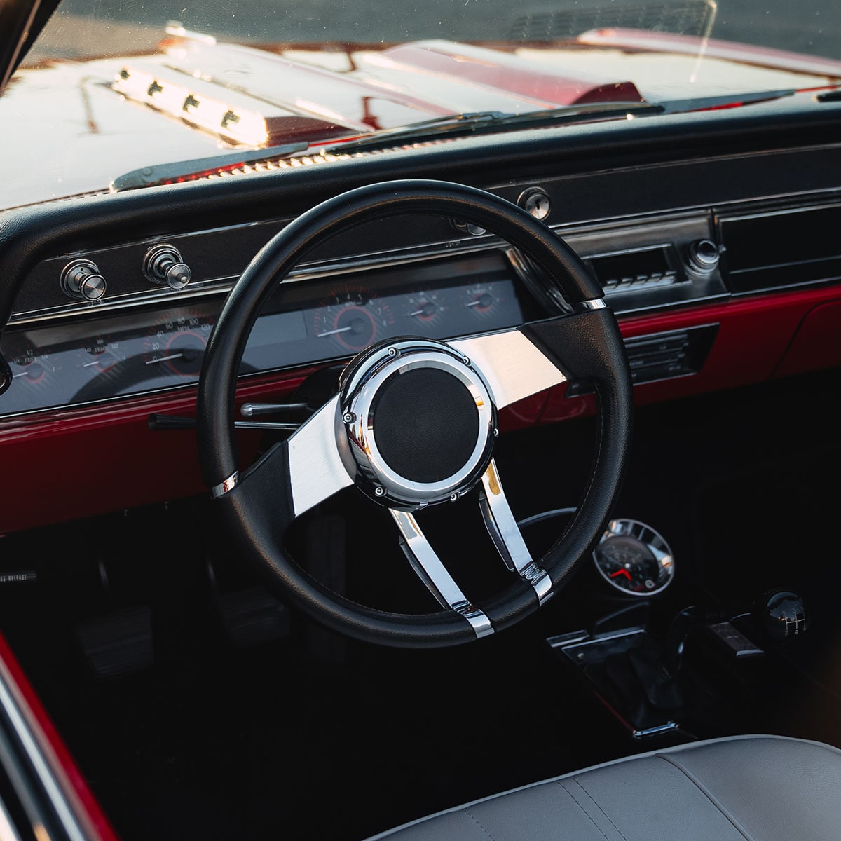 Interior de Chevrolet Camaro