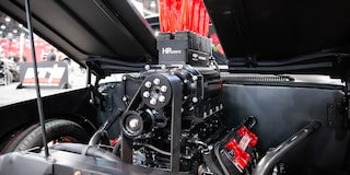 Close Up View of a 1965 Chevrolet C10 Slayer