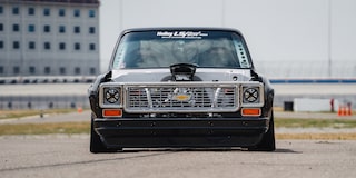 Front View of a 1987 Chevrolet R10