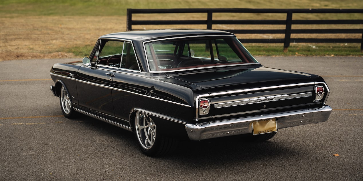 Left Rear View of a 1964 Chevy Nova II
