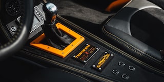 Bird's Eye View of the Gear Shift in a 1981 Pontiac Trans Am