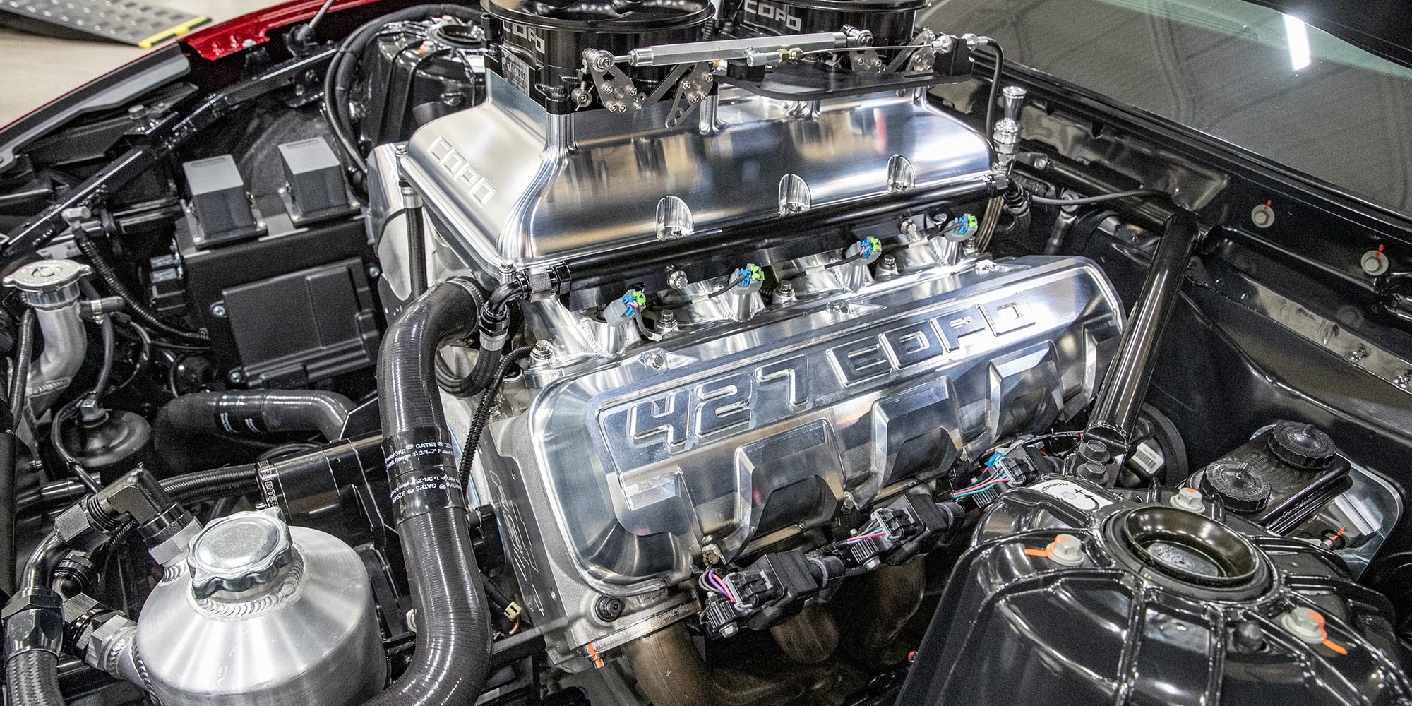 A Close-Up View of Big Block Engine