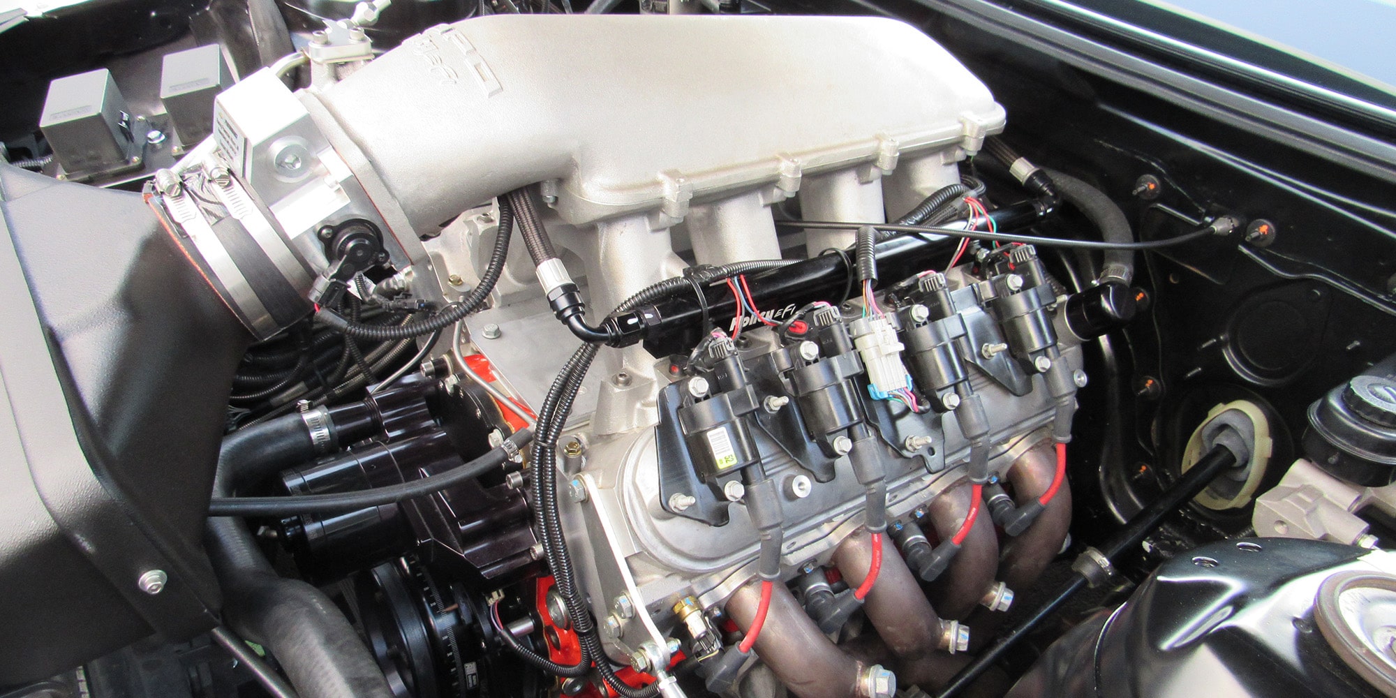 Close-Up of a LSX-Based Engine