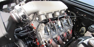 Close-Up of a LSX-Based Engine