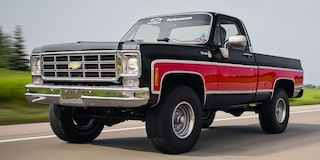 Front Left View of 1978 K10 Chevy Silverado