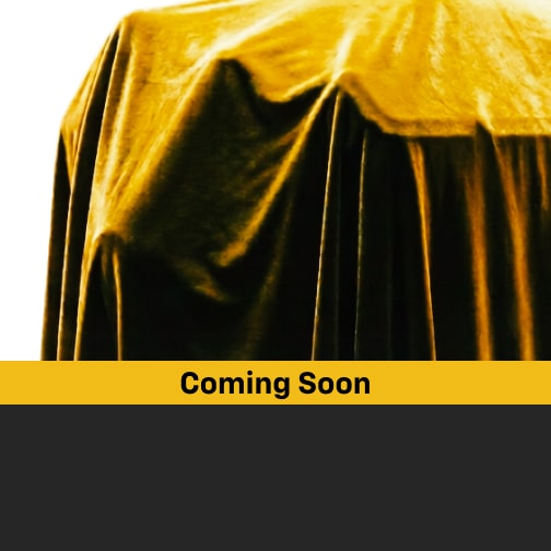 A Engine Block Covered In a Yellow Tarp
