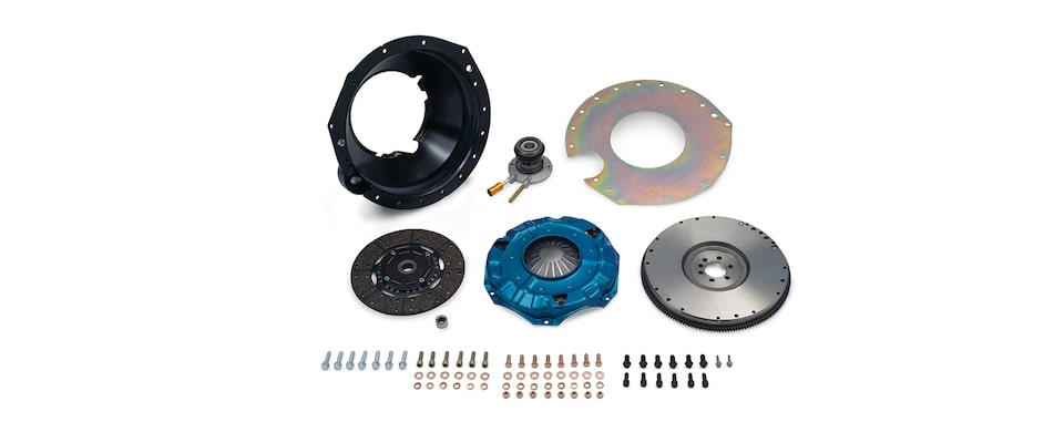 : Chevrolet Performance TREMEC T56 Super Magnum Transmission Installation Kit For Small Block Engines Part No. 19329900