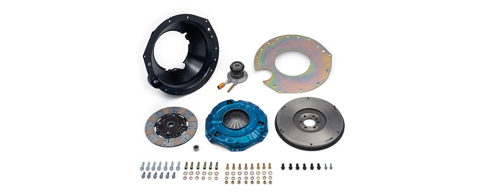 Chevrolet Performance TREMEC T56 Super Magnum Transmission Installation Kit For 427 And 572 Big Block Engines Part No. 19329902