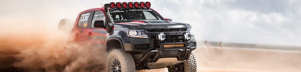 Personaliza tu Colorado con accesorios todo terreno diseñados en la fábrica de Chevrolet Performance.