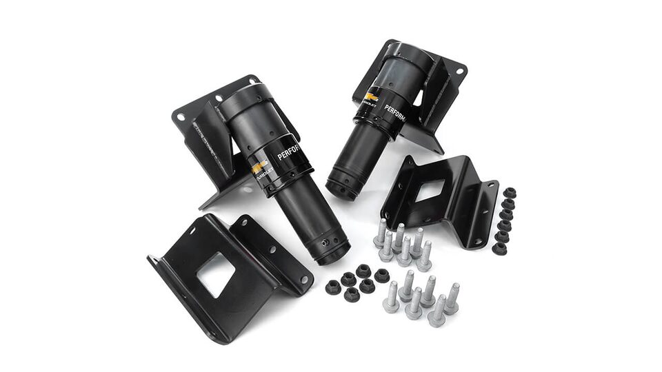 Accesorios de mejora de vehículos todo terreno Chevrolet Performance para la Colorado ZR2: Sistema de amortiguadores de suspensión trasera, N.° de parte 84422546