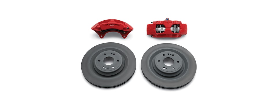 Kit de frenos delanteros de Chevrolet Performance para la Silverado