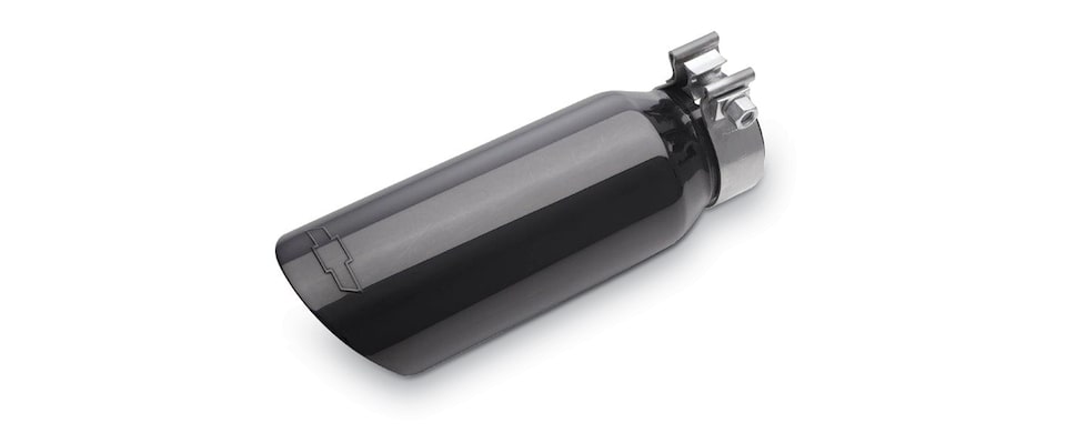 Chevrolet Performance All-New Silverado Black Chrome Exhaust Tip Vehicle Upgrade