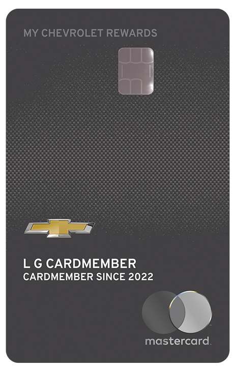 My Chevrolet Rewards Card Used to Earn or Redeem Points