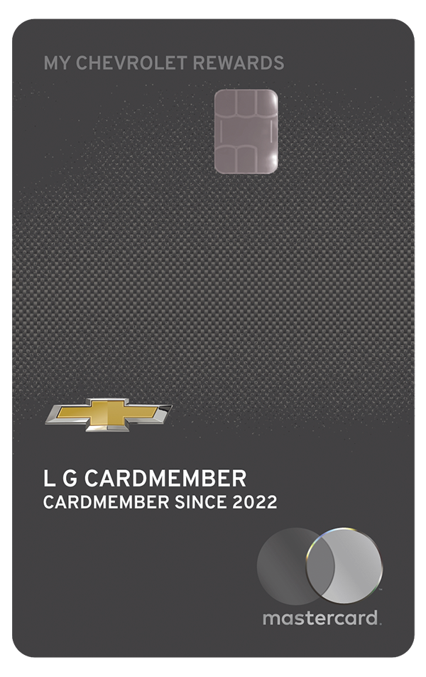 My Chevrolet Rewards Card Used to Earn or Redeem Points