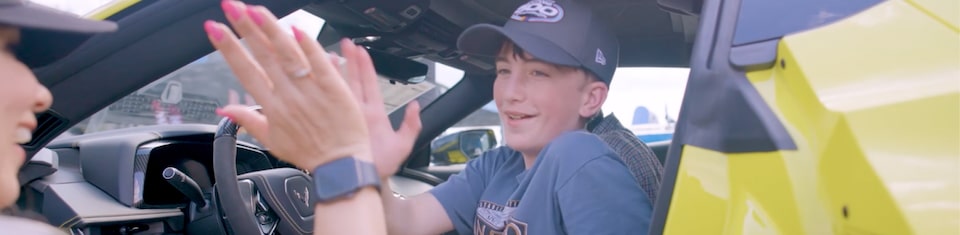 2023 Dayton 500 My Rewards members exploring NASCAR Vehicle
