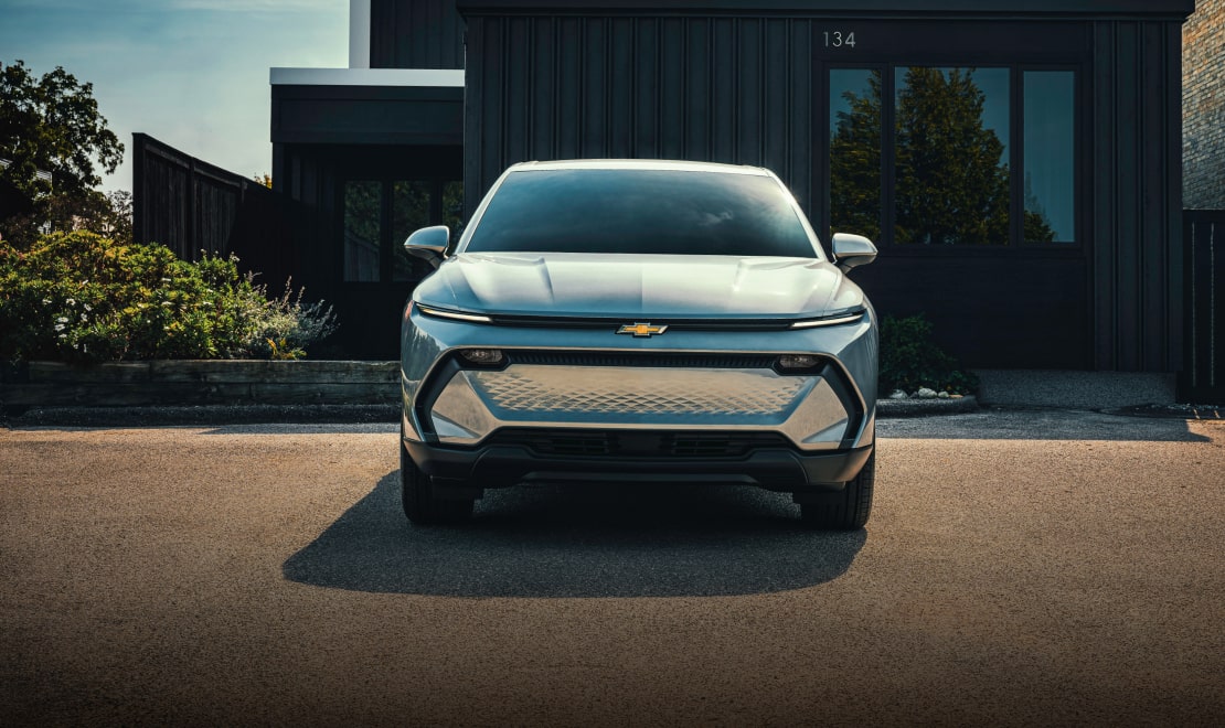 Chevy grille shot