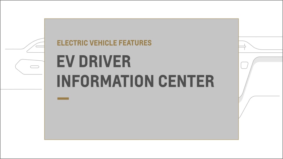 ev driver information center