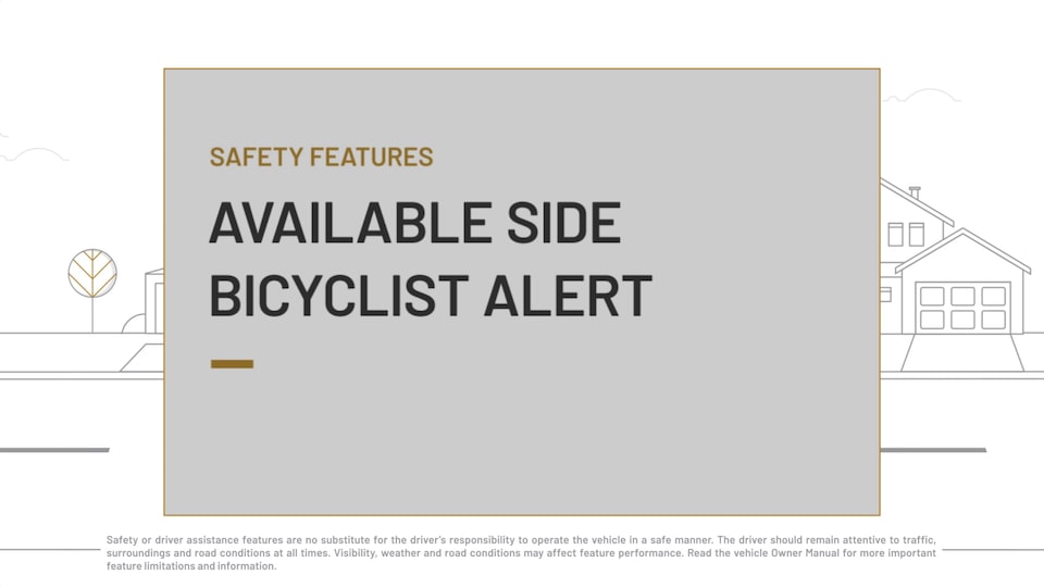 available side bicyclist alert