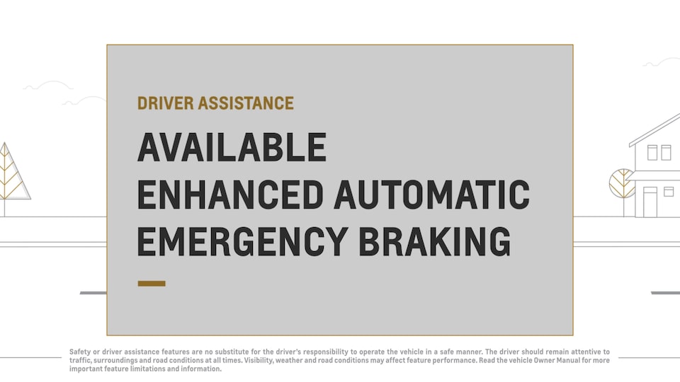 frenado de emergencia automático mejorado disponible