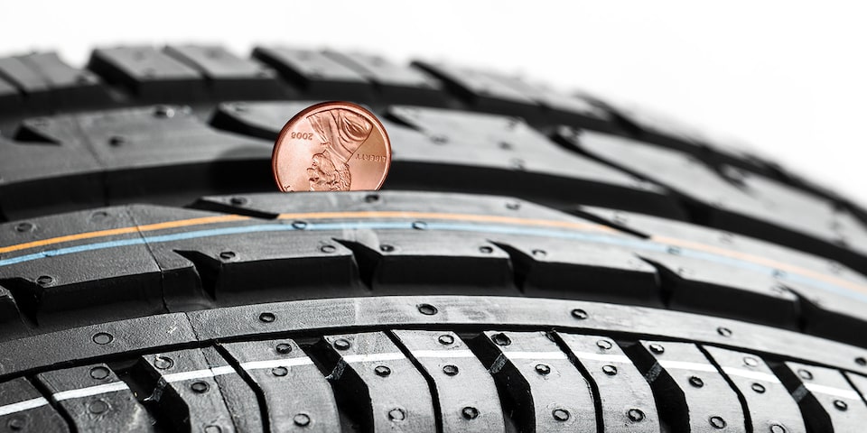 Penny in Tread