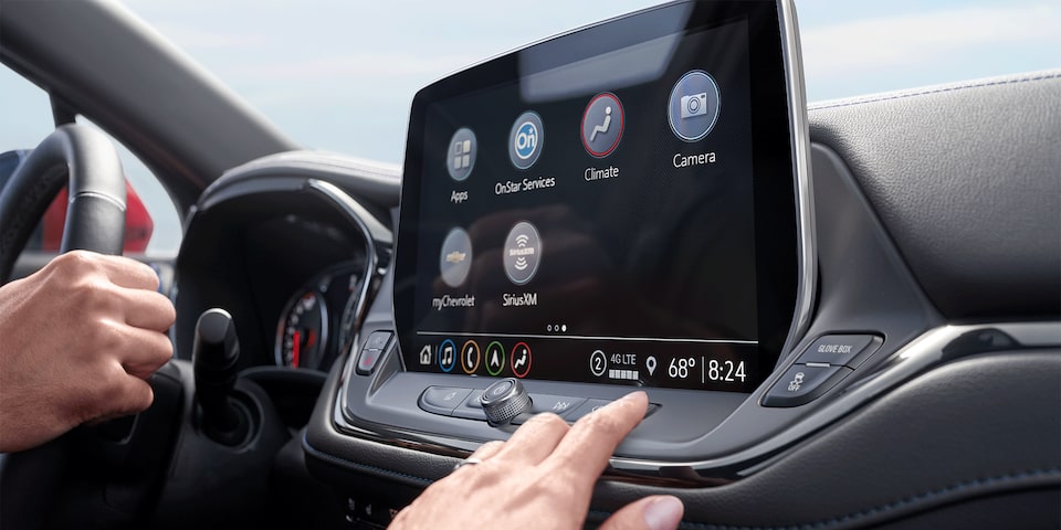 Touch Screen Infotainment System Display Inside the 2026 Blazer