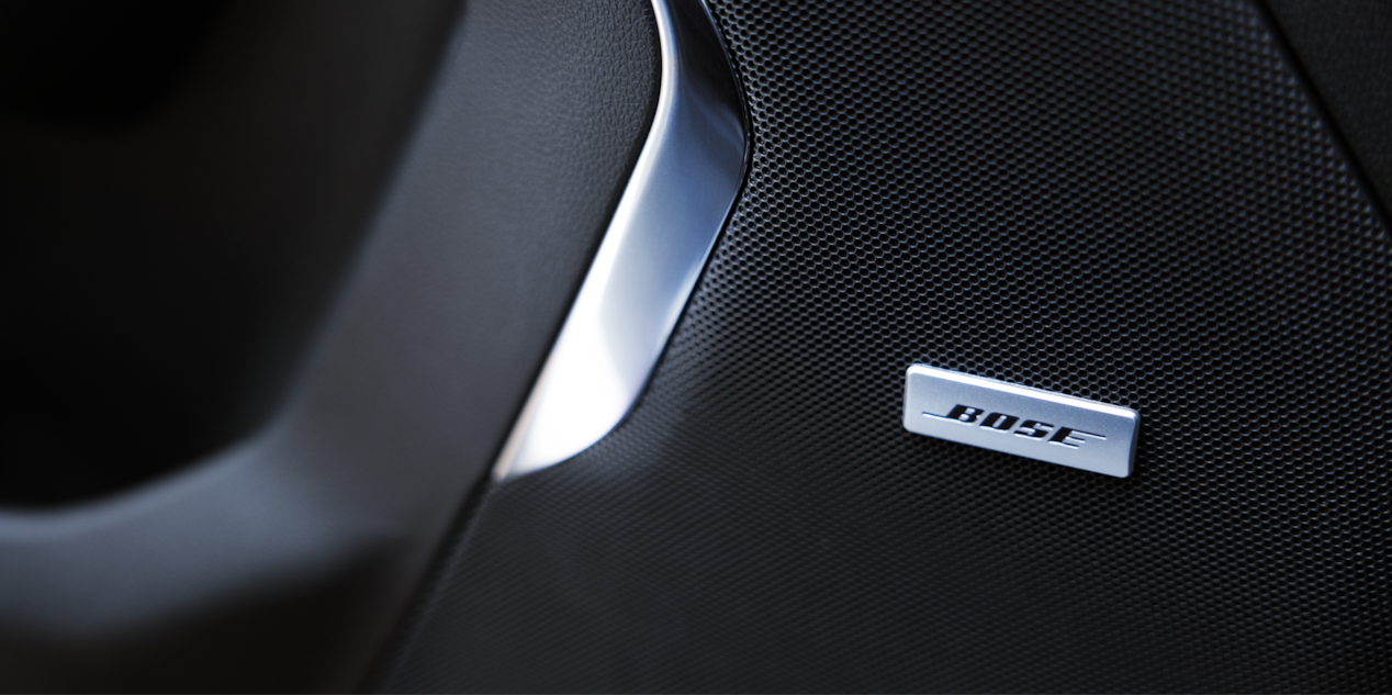 Close-up of the 2026 Chevy Tahoe Bose Sound System Speaker