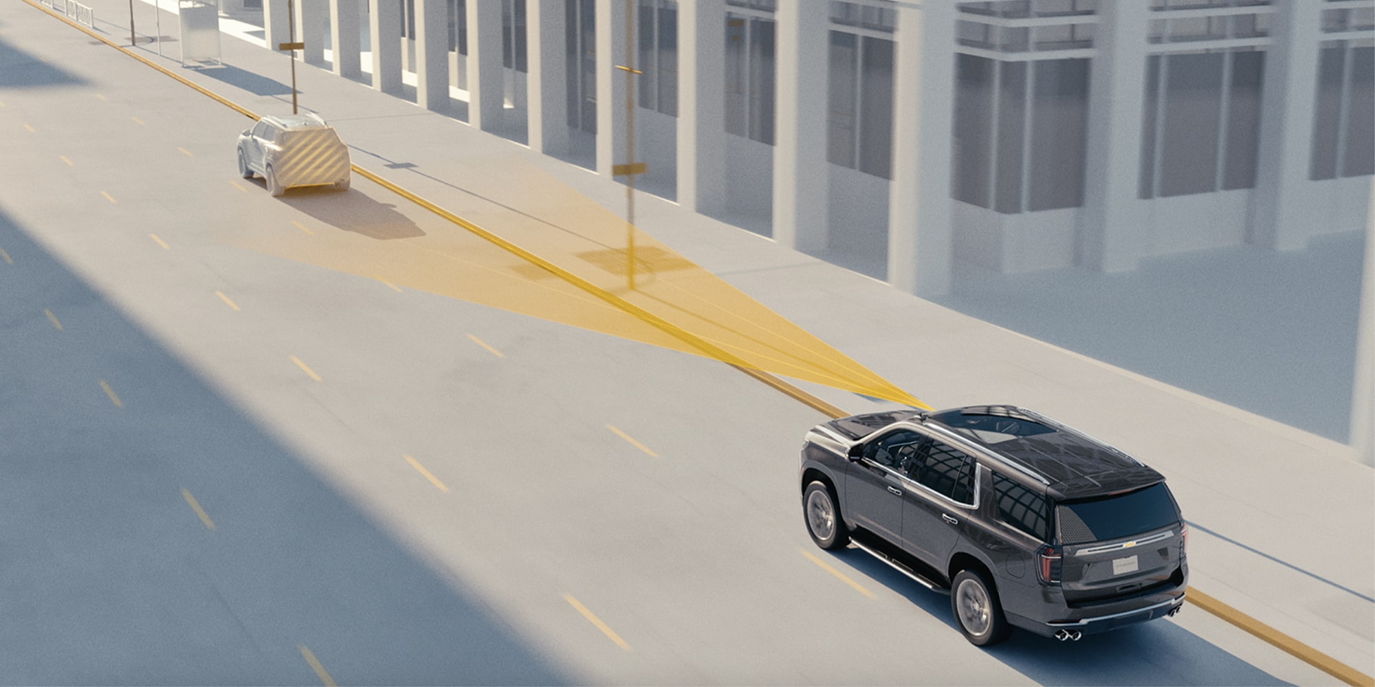A Video Demonstration of the 2026 Chevrolet Tahoe Adaptive Cruise Control Safety Feature