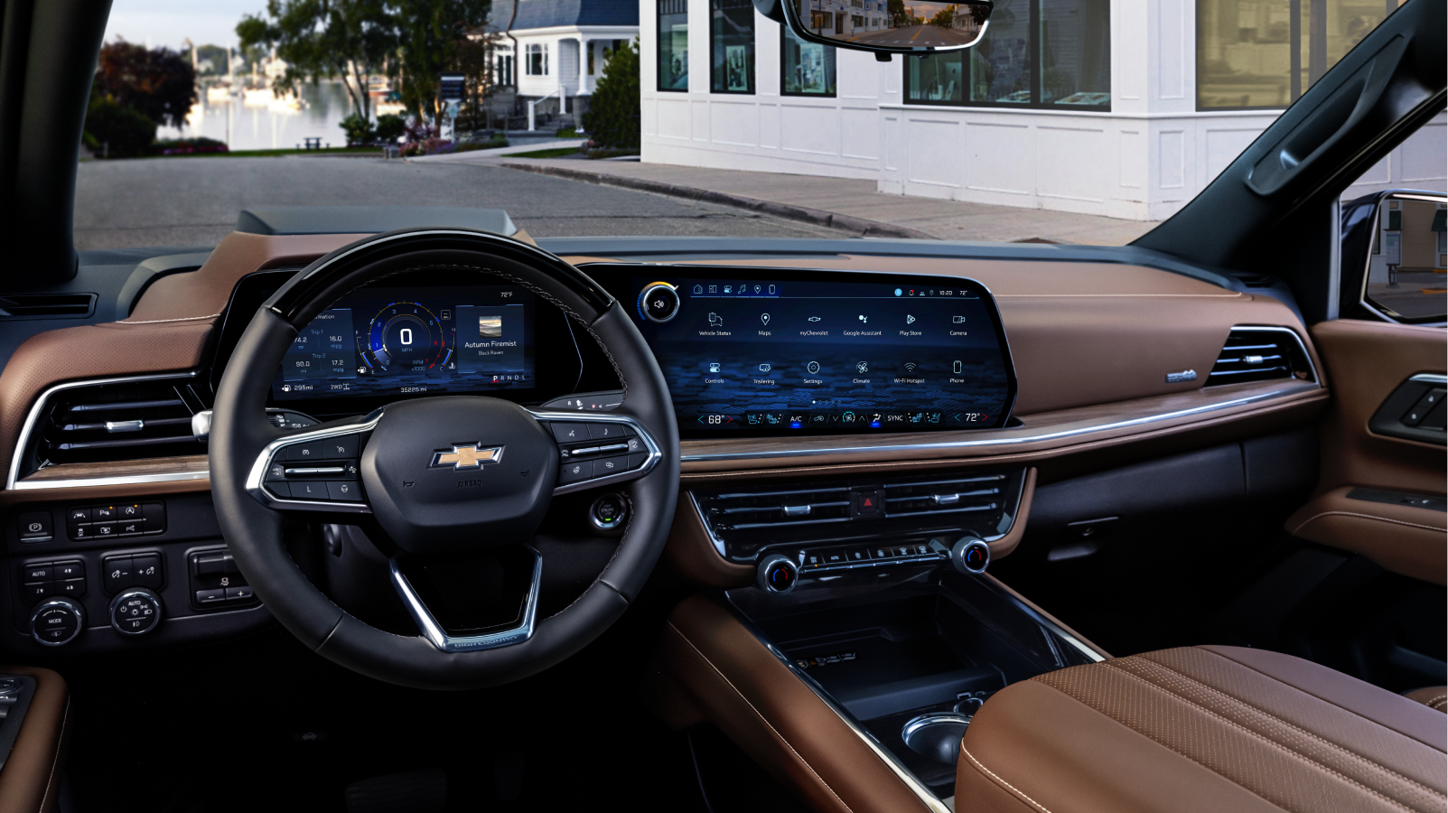 Suburban High Country in Jet Black/Mocha interior