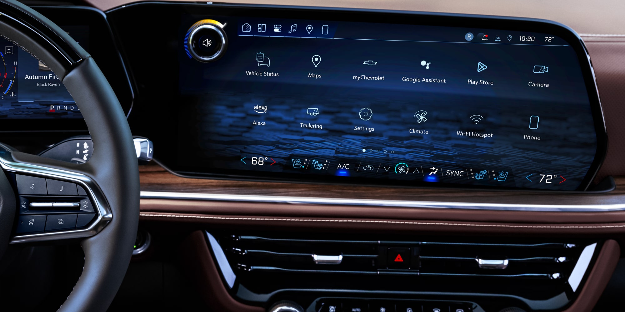 Suburban High Country in Jet Black/Mocha interior